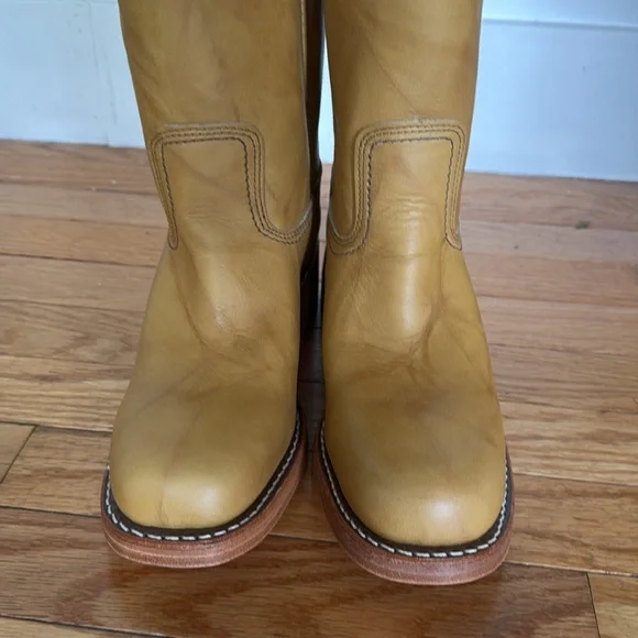 Frye Campus Boots Banana - Picture 5 of 7